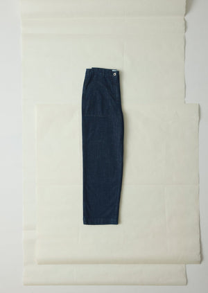 Ashley Organic Cropped Jeans | Indigo